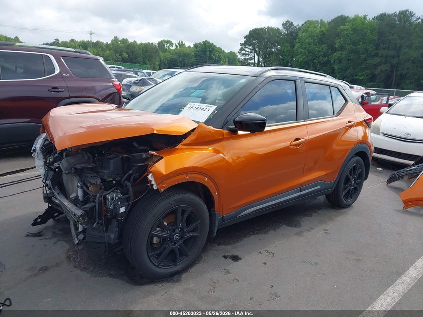 Vin: 3n1cp5dv0nl502502, lot: 45700764, nissan kicks sr xtronic cvt 20222