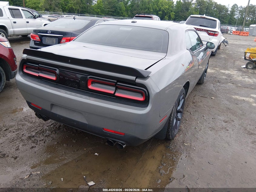 Vin: 2c3cdzag3ph645382, lot: 45700767, dodge challenger sxt 20234