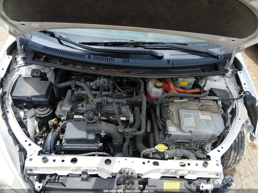2012 Toyota Prius C Three VIN: JTDKDTB34C1013662 Lot: 45203043