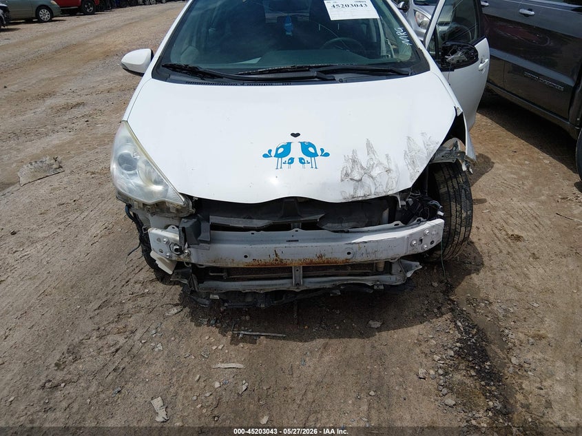 2012 Toyota Prius C Three VIN: JTDKDTB34C1013662 Lot: 45203043
