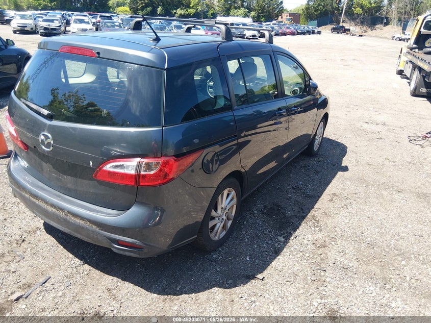 JM1CW2BLXC0121380 2012 Mazda 5 2.5 Sport blue