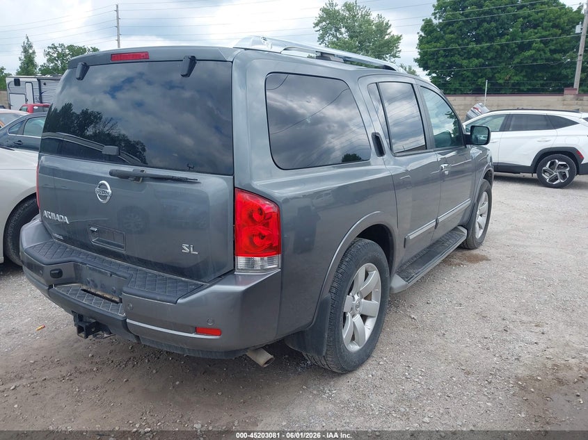 Vin: 5n1aa0nc9en610540, lot: 45700822, nissan armada sl 20144