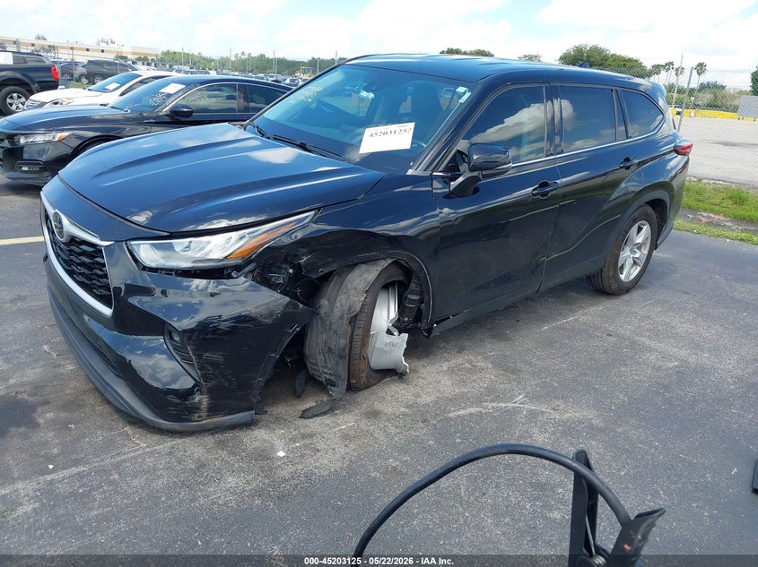 5TDZZRAH5LS012443 2020 Toyota Highlander Le photo 1
