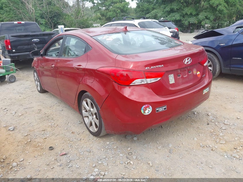 2011 HYUNDAI ELANTRA auction photo 3
