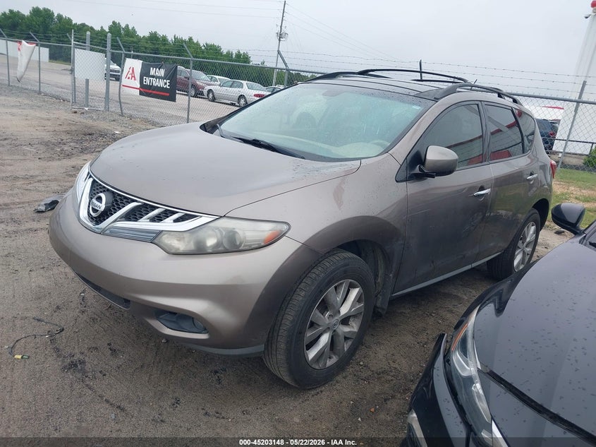 2011 Nissan Murano Sl JN8AZ1MW7BW165076 photo 1