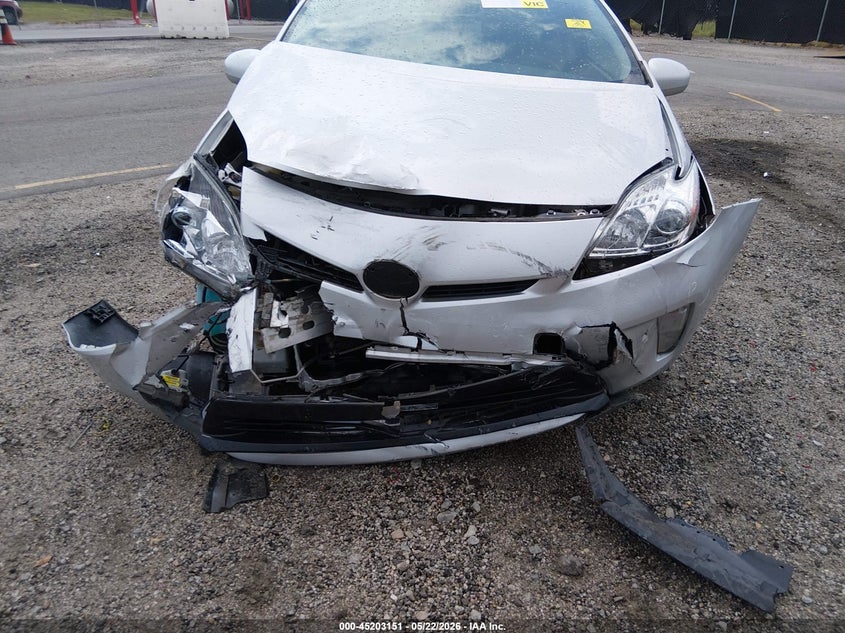2012 Toyota Prius Two VIN: JTDKN3DU6C1534563 Lot: 45203151