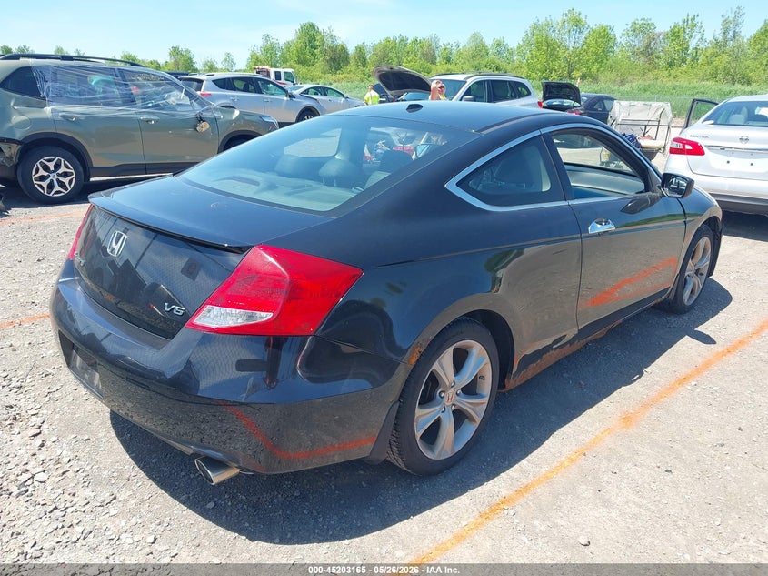 2012 Honda Accord 3.5 3.5 Ex-l Black Lot 111045203165 Vin 1HGCS2B8XCA006524