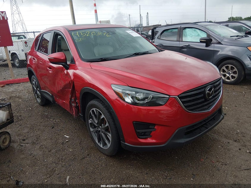 Vin: jm3ke4dy6g0659252, lot: 45700917, mazda cx-5 grand touring 2016 img_1