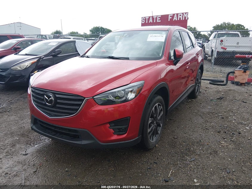 Vin: jm3ke4dy6g0659252, lot: 45700917, mazda cx-5 grand touring 20162