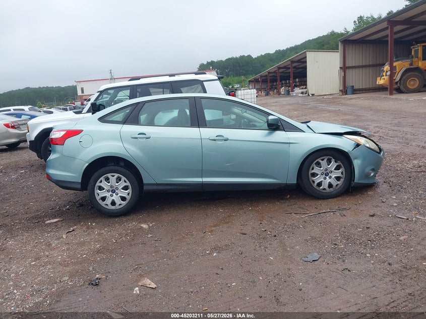 2012 Ford Focus 2.0 Se blue Lot 111045203211 Vin 1FAHP3F24CL455967