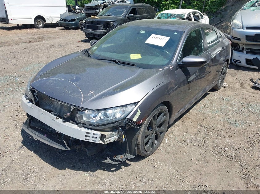 Vin: 2hgfc1e58kh700120, lot: 45701018, honda civic si 20192