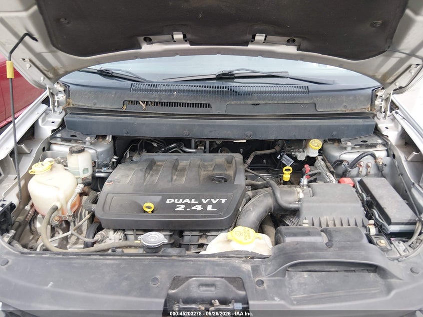 2012 Dodge Journey 2.4 Se/avp Silver Lot 111045203278 Vin 3C4PDCAB2CT282962