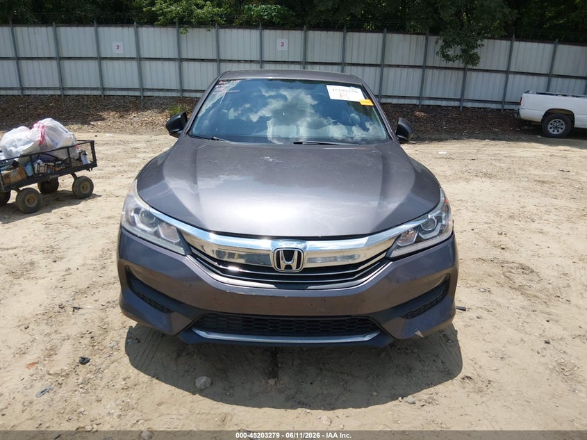 2016 Honda Accord Lx VIN: 1HGCR2F30GA138580 Lot: 45203279