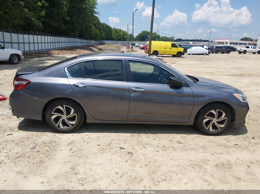 2016 Honda Accord Lx VIN: 1HGCR2F30GA138580 Lot: 45203279
