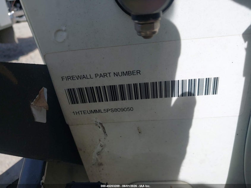 2023 International Mv VIN: 1HTEUMML5PS809050 Lot: 45203289