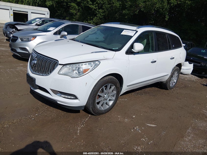 Vin: 5gakrbkd4hj349275, lot: 45701035, buick enclave leather 20172