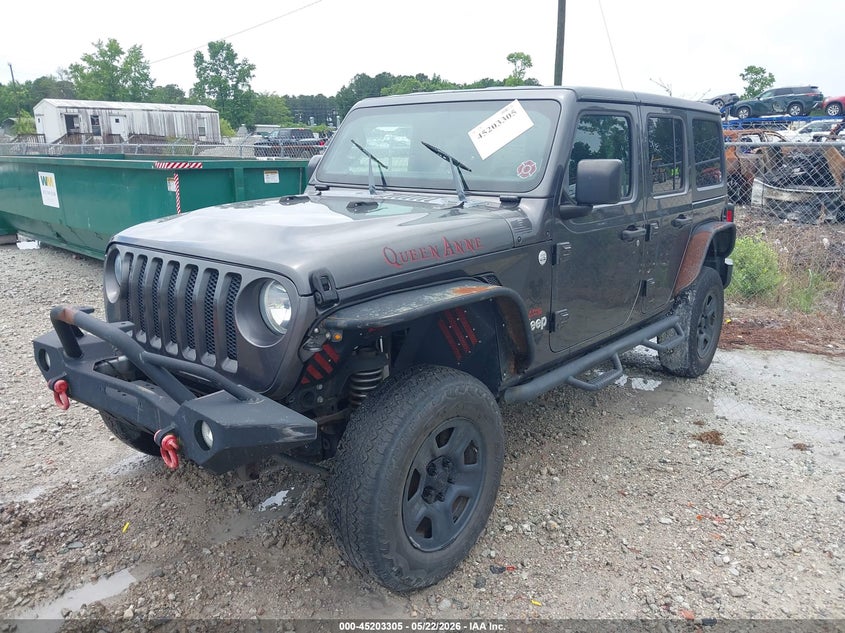 2018 Jeep Wrangler Unlimited Sport 4x4 1C4HJXDN1JW266849 photo 1