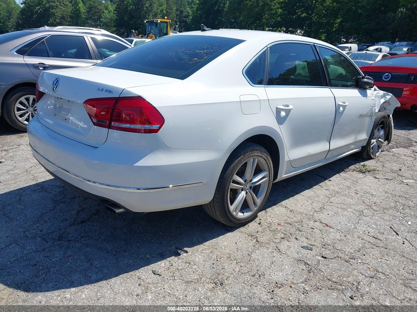 Vin: 1vwcm7a31dc045940, lot: 45701066, volkswagen passat 3.6l v6 sel premium 20134