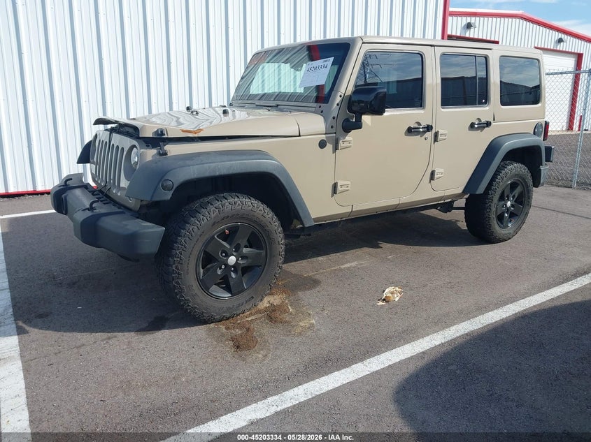 2016 Jeep Wrangler Unlimited Sport 1C4BJWDG1GL251151 photo 1
