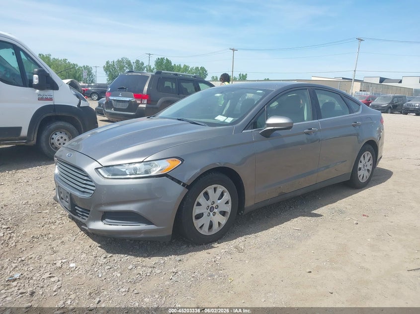 2013 Ford Fusion S 3FA6P0G73DR376969 photo 1