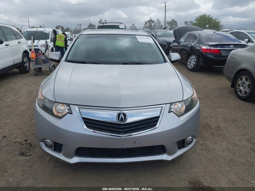 2012 Acura Tsx 2.4 Silver Lot 111045203350 Vin JH4CU2F47CC021811