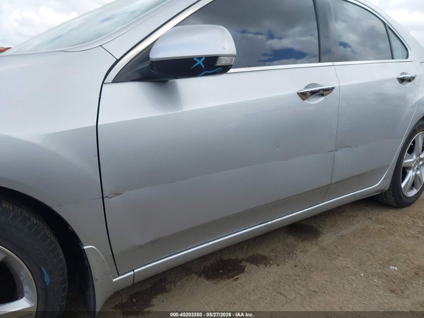 2012 Acura Tsx 2.4 Silver Lot 111045203350 Vin JH4CU2F47CC021811