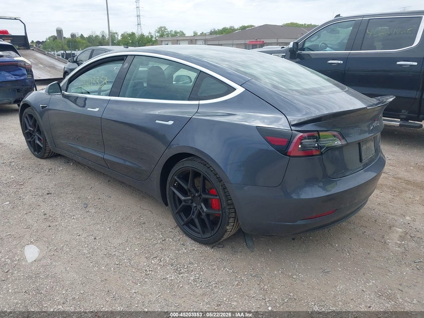 Vin: 5yj3e1ecxlf713534, lot: 45701094, tesla model 3 performance dual motor all-wheel drive 20203