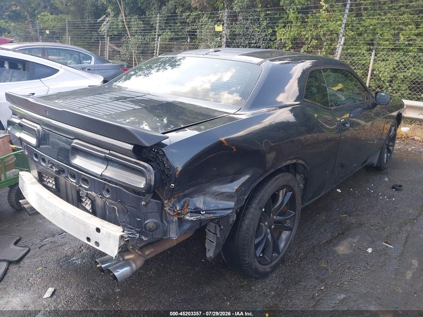 Vin: 2c3cdzag9gh289763, lot: 45701098, dodge challenger sxt 20164