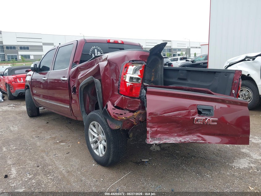 Vin: 3gtu2vej8fg467794, lot: 45701113, gmc sierra 1500 slt 20153