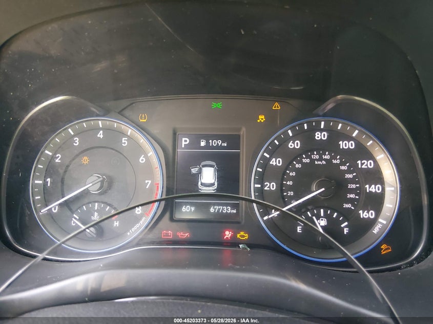 2019 Hyundai Kona Se VIN: KM8K12AAXKU317459 Lot: 45203373