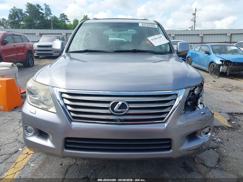 2009 Lexus Lx 570 VIN: JTJHY00W094019991 Lot: 45203389