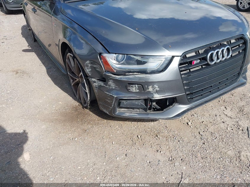 2015 Audi S4 3.0T Premium Plus VIN: WAUBGAFL8FA120768 Lot: 45203409