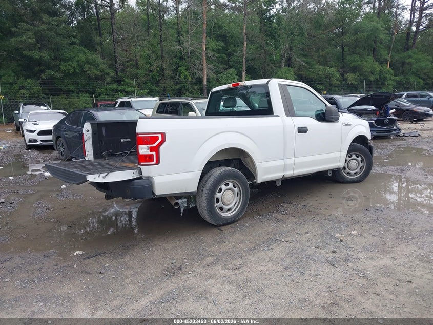 Vin: 1ftmf1cb8jfa56169, lot: 45701194, ford f-150 xl 20184
