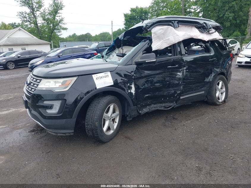 Vin: 1fm5k8d82hgd05545, lot: 45701196, ford explorer xlt 20172