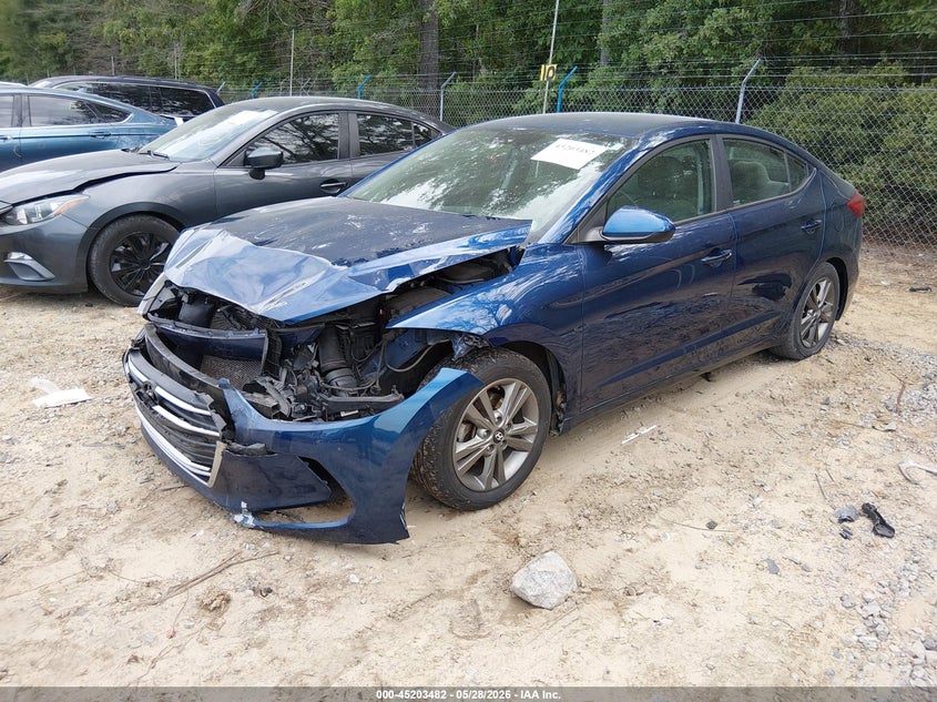 2018 Hyundai Elantra Sel 5NPD84LF2JH234064 photo 1
