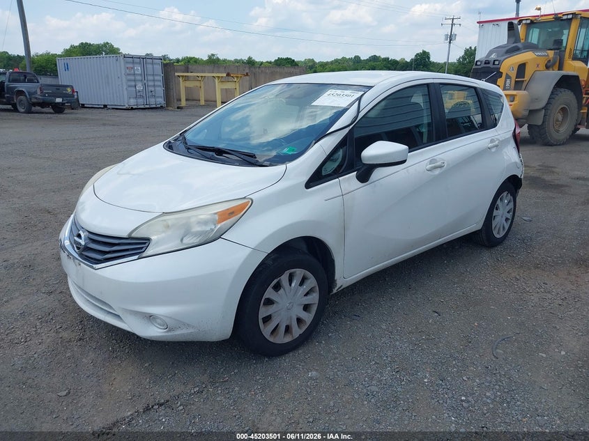 Vin: 3n1ce2cp4fl383586, lot: 45701242, nissan versa note s (sr)/s plus/sl/sr/sv 20152