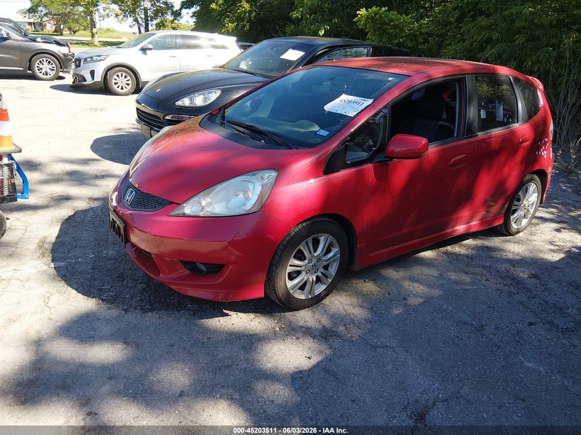 Vin: jhmge8h44ac011278, lot: 45701252, honda fit sport 20102