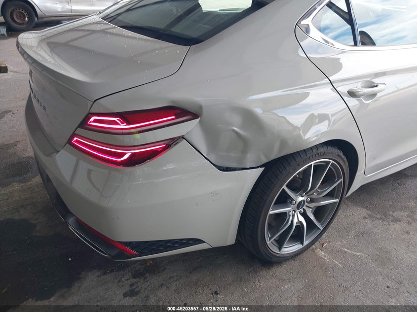 2025 Genesis G70 2.5T Rwd VIN: KMTG34SCXSU155706 Lot: 45203557