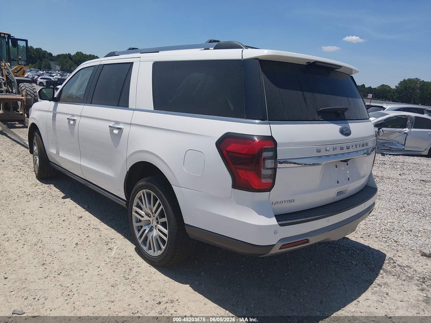 Vin: 1fmjk2a84rea12761, lot: 45701316, ford expedition limited max 20243