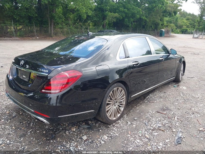 Vin: wddux8ab9ja370652, lot: 45701338, mercedes-benz maybach s 650 20184