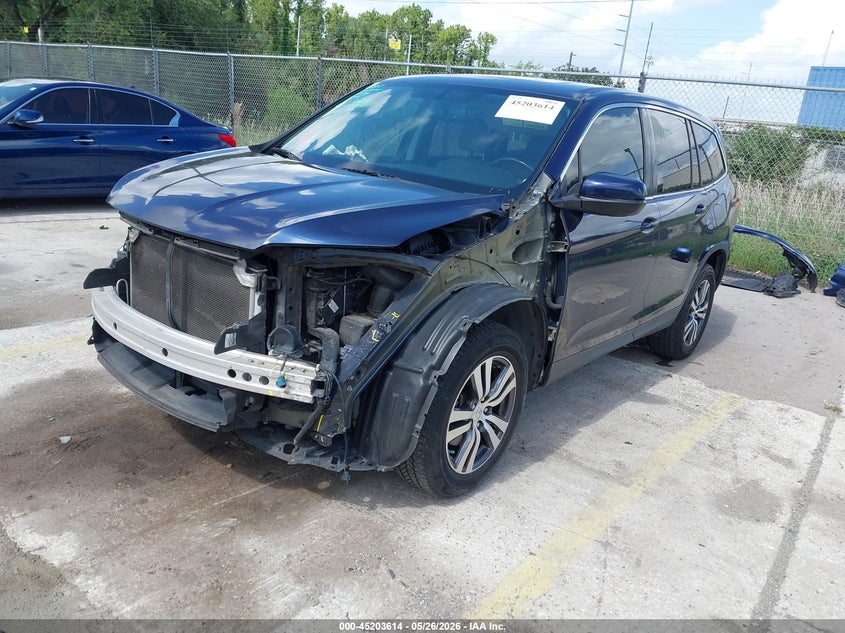 2017 Honda Pilot Ex-L 5FNYF6H55HB087928 photo 1