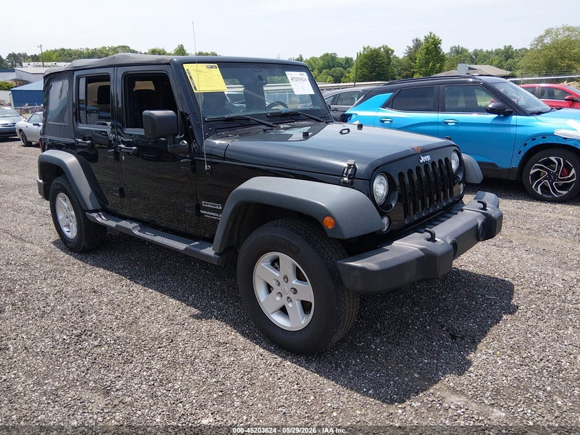 Vin: 1c4bjwdgxhl511113, lot: 45701365, jeep wrangler unlimited sport 4x4 2017 img_1