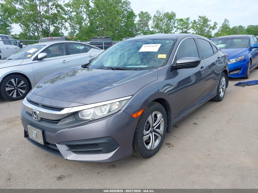 2017 Honda Civic Lx 19XFC2F53HE069395 photo 1