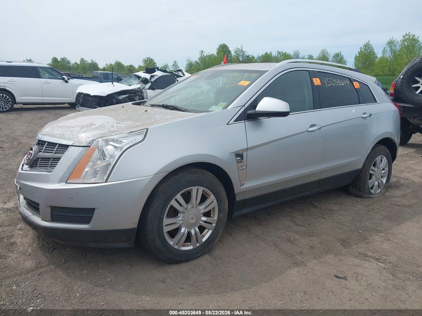 Vin: 3gyfndey1as629238, lot: 45701390, cadillac srx luxury collection 20102