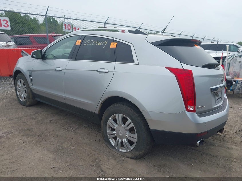 Vin: 3gyfndey1as629238, lot: 45701390, cadillac srx luxury collection 20103