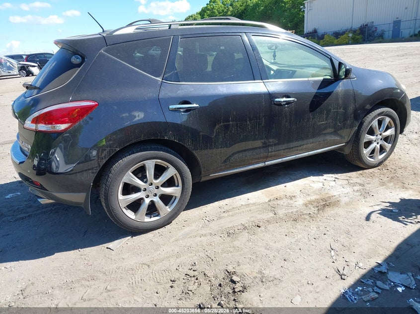 Vin: jn8az1mw9cw210942, lot: 45701397, nissan murano s/sl/le 20124