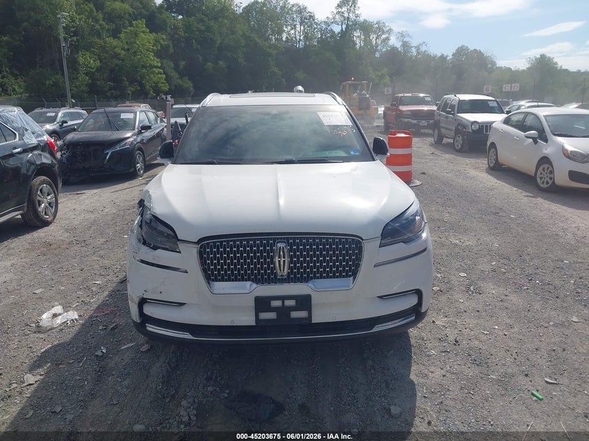 2022 Lincoln Aviator Reserve VIN: 5LM5J7XC7NGL02677 Lot: 45203675