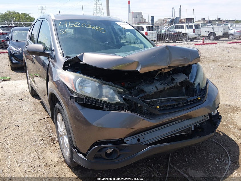 2012 Honda Cr-v 2.4 Cr-V Ex-L grey Lot 111045203680 Vin 5J6RM4H76CL045591