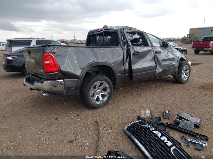 Vin: 1c6srfftxtn227892, lot: 45701428, ram 1500 big horn  4x4 5'7 box 20264