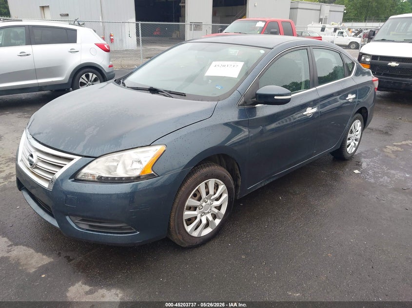 2014 Nissan Sentra Sv 3N1AB7AP7EL688577 photo 1